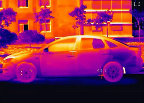 红外热成像在汽车工业领域的应用