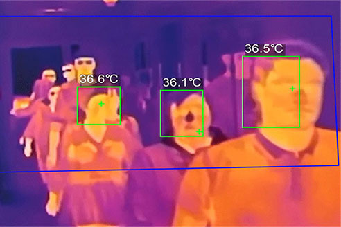应用红外热成像并研究如何改进准确的体温筛查方法